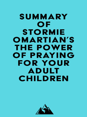 cover image of Summary of Stormie Omartian's the Power of Praying&#174; for Your Adult Children